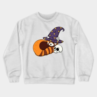 Wizard Red Panda Crewneck Sweatshirt